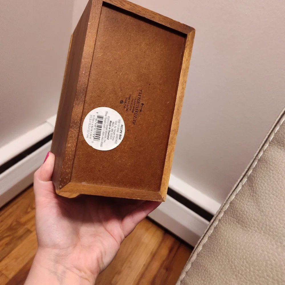 Threshold Wooden Storage Box